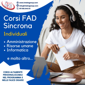 Corsi FAD Sincrona 20 Ore Individuali